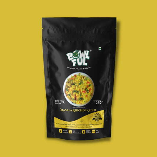 Masala Khichdi Kadhi